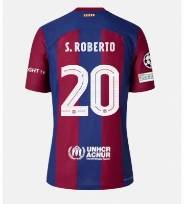 Barcelona Sergi Roberto #20 Hemmatröja 2023-24 Kortärmad